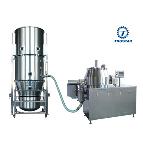 High Quality Fg-120 Fluid Bed Dryer Machine At Factory Price Made in China